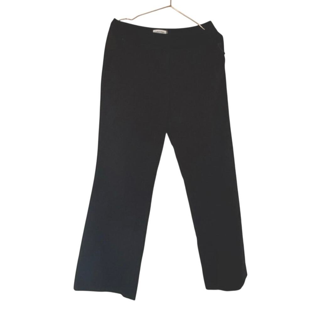 Calvin Klein Black Classic Fit Dress Pants size 6 petite